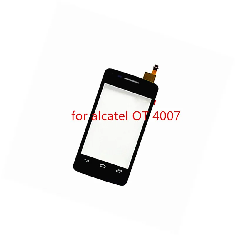 Черный сенсорный экран для Alcatel One touch Pixi OT 4007 4007D дигитайзер сенсор переднее