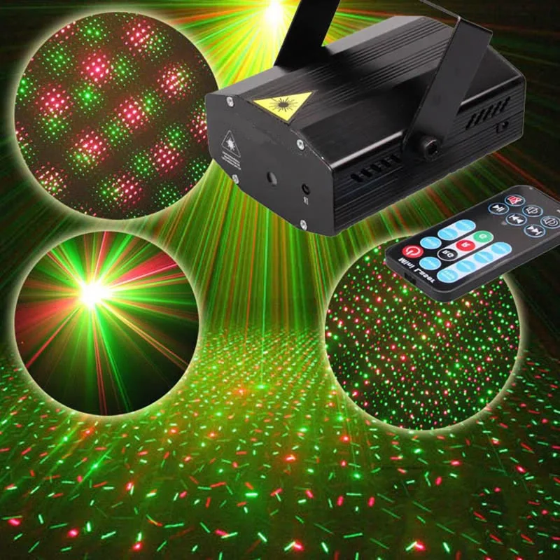 Cheap Laser Light for sale red green Colors Sky star with remote control KTV laser projector