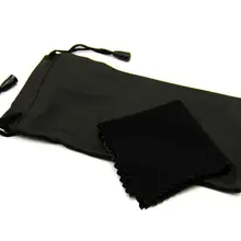 Водонепроницаемой кожи пластмассовые солнцезащитные очки чехол soft Очки сумка кейс бесплатно отправить очки ткань DT0080