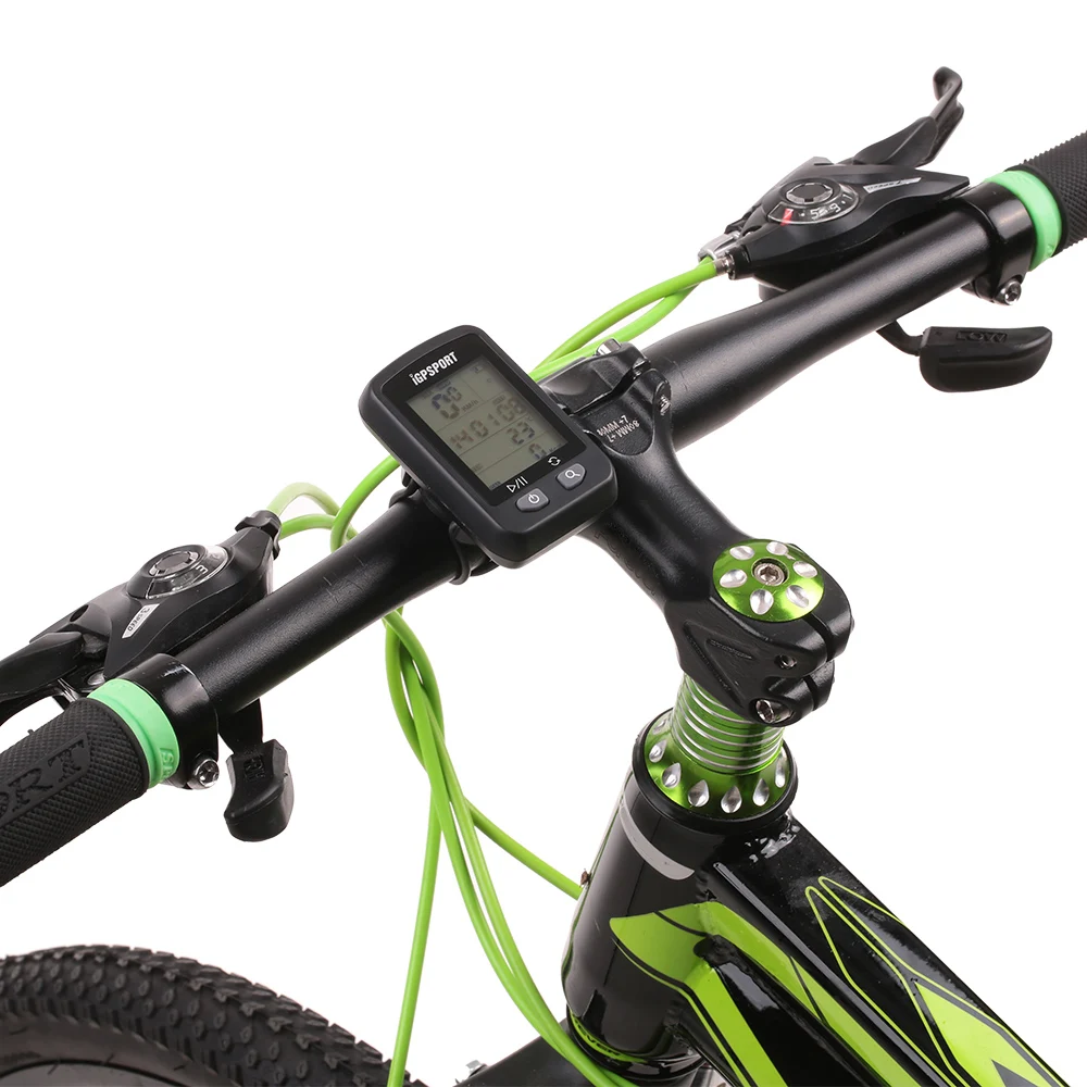 

iGPSPORT Rechargeable IPX6 Auto Backlight Screen Wireless BT & ANT+ Bike Cycling Cycle Bicycle GPS Computer Odometer