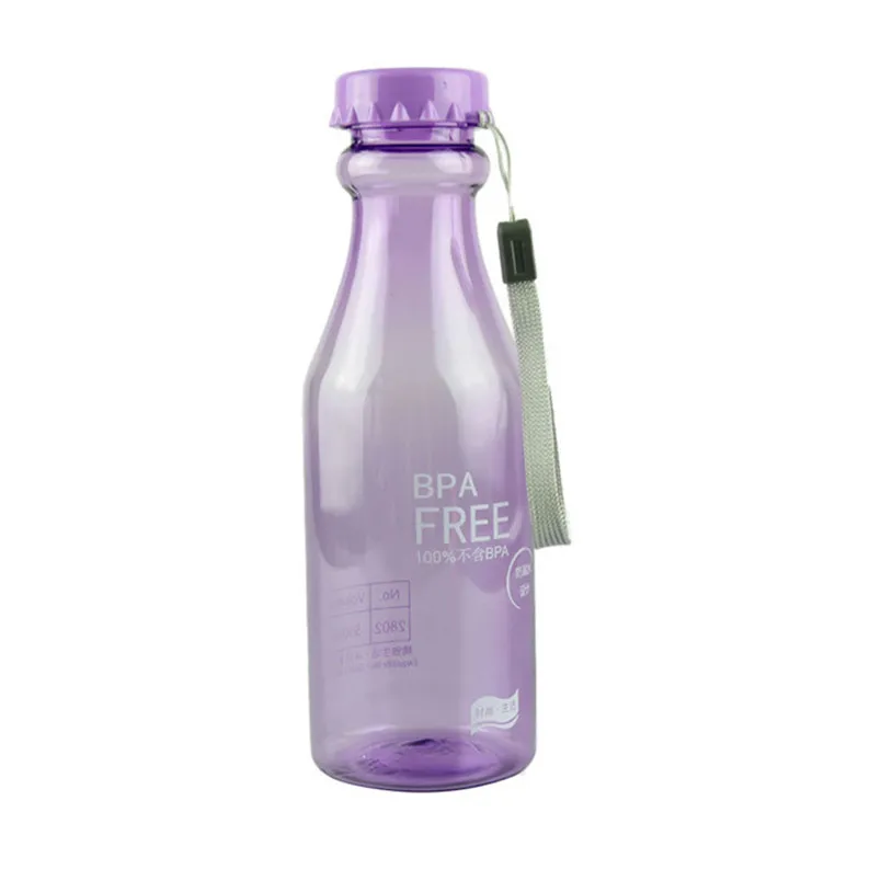 Unbreakable Portable Leak-Proof Water Bottle 550ml BPA Free Cycling Bicycle Bike Sports Unbreakable Plastic Water Bottle #2A17 (10)