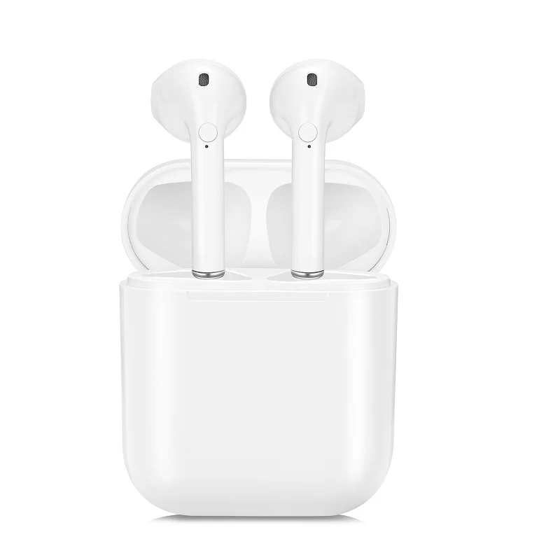 

New TWS Wireless Bluetooth Earphones In-Ear Music Earbuds Set Stereo Headset for iphone X 6 7 8 Samsung Xiaomi Retail Box