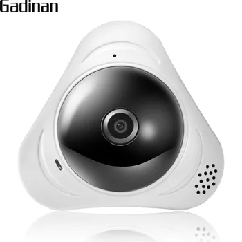 

GADINAN 360 Degree WiFi IP Camera 3MP Full HD View Mini Home Security Surveillance CCTV Network Security IR Night Vision Yoosee