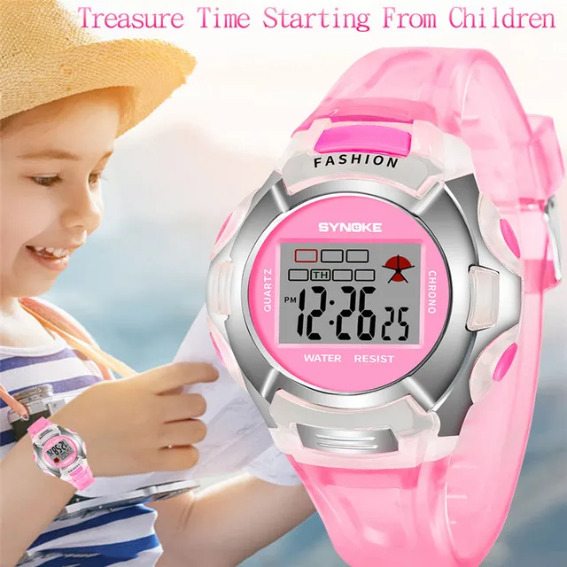 Children Kids Waterproof Watches Digital LED Sports Alarm Date Luminous Wristwat Children Kids Waterproof Watches Digital LED Sports Alarm Date Luminous Wristwat