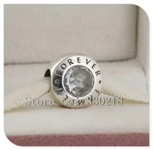 Se adapta a Pandora Pulseras 2016 Familia Siempre de Plata Cuentas con Clear CZ 100% Plata de Ley 925 Encantos DIY Joyería Día de la Madre