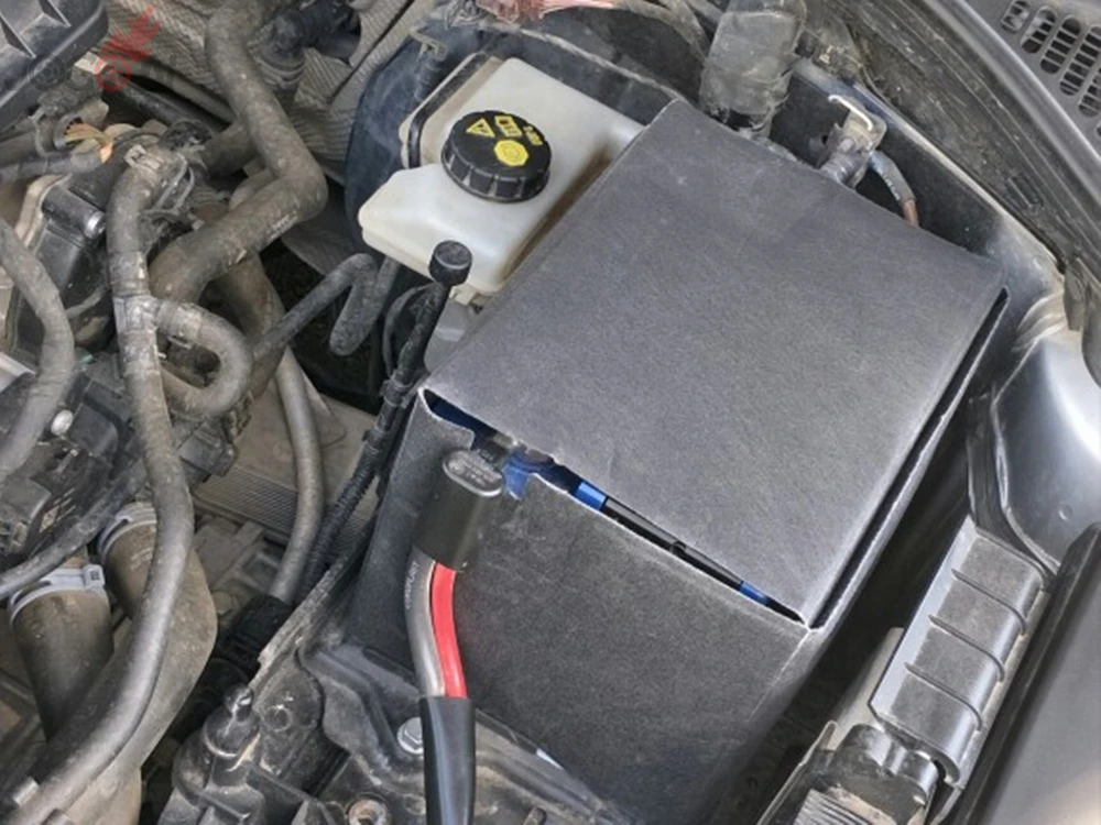 Auto Batterie Abdeckung Schutz Baumwolle Thermo Tasche Box Für VW Golf 6 7  MK6 MK7 Passat Jetta CC EOS