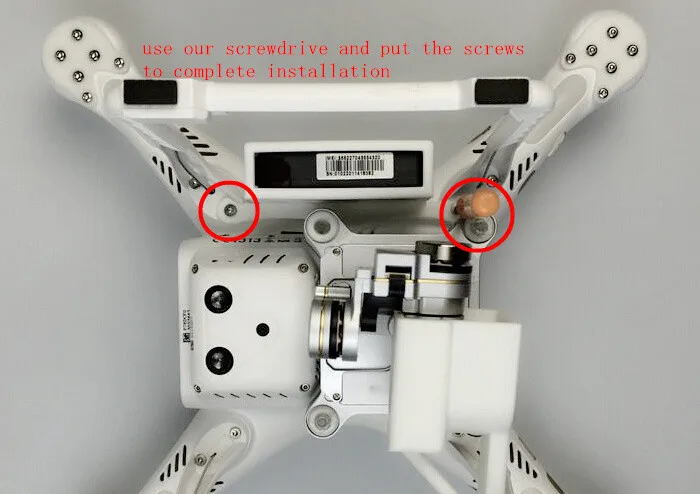 DJI Phantom 3 Mounting Bracket For TK 102 GPS Tracker