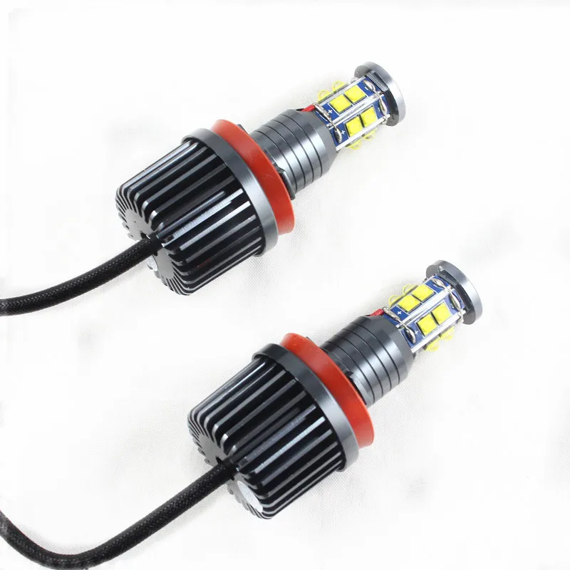 1set for BMW E90 E92 X5 E71 X6 E82 M3 E60 E70 120W H8 Angel Eyes LED Marker LED Chips XTE 4800LM White 7000K LED headlight kits 80w h8 angel eyes led marker xenon white 7000k for bmw e90 e92 x5 e71 x6 e82 m3 e60 e70