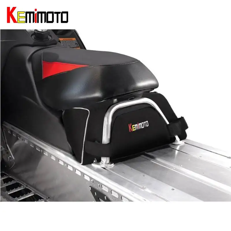 Сумка для хранения под сиденьем KEMiMOTO переключаемый груз снегохода саней Polaris Assault