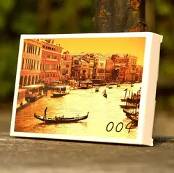 Хит продаж Бизнес карты DIY ретро Романтическая любовь в Венеции открытку. Открытка