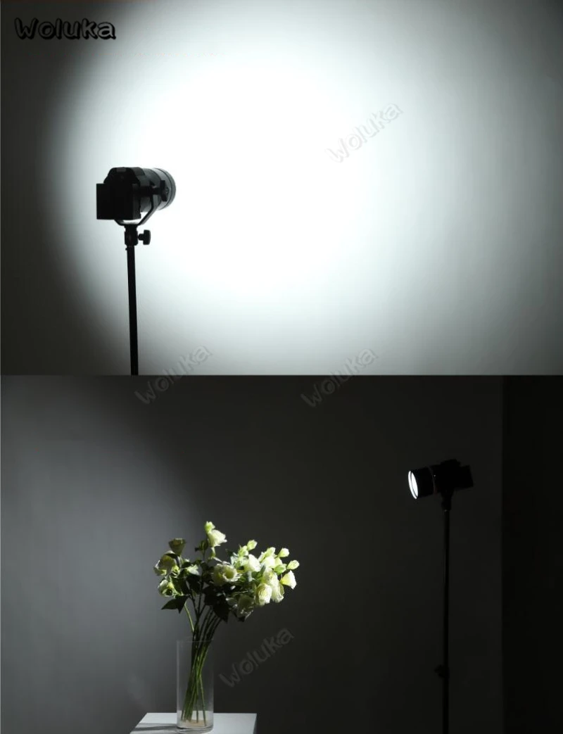 Фон для фотосъемки светодиодный 50 Вт лампа для видеосъемки с заполняющим светом Фото Набор студийного освещения 5500 K точечная Регулируемая подсветка C-5 CD50 T10