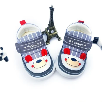 

Newborn Baby Canvas Cute Animal Pattern Boys Girls First Walkers Soft Sole Shoes baby girl shoes toddler shoes infant girl shoes