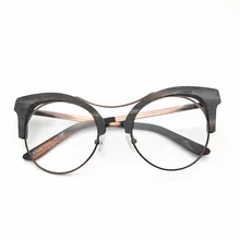 Belight оптические женские кошачий глаз деревянные ацетатные классические очки оправа дизайнерские очки модные очки по рецепту 0363