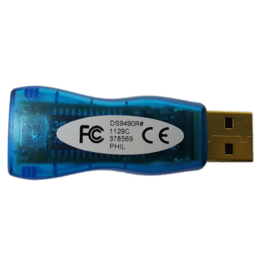 

DS9490 DS9490R 1551C USB to 1-Wire RJ11 IC Bridge Chip Host Module Adapter TM IB Dallas Maxim Digitemp Programmer Card Reader