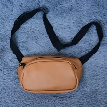 Bolso de cinturón de diseñador, bolso de cintura marrón vintage informal de cuero para mujer, bolso de cintura retro de PU de alta calidad para mujer