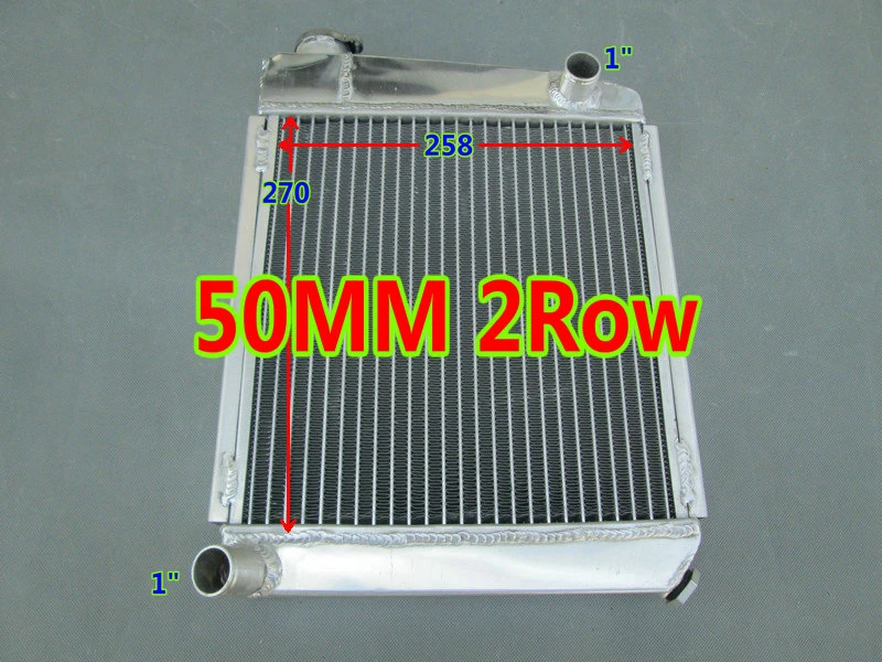 Car Radiators 2 Row Aluminium Radiator For Austin Morris Mini Cooper
