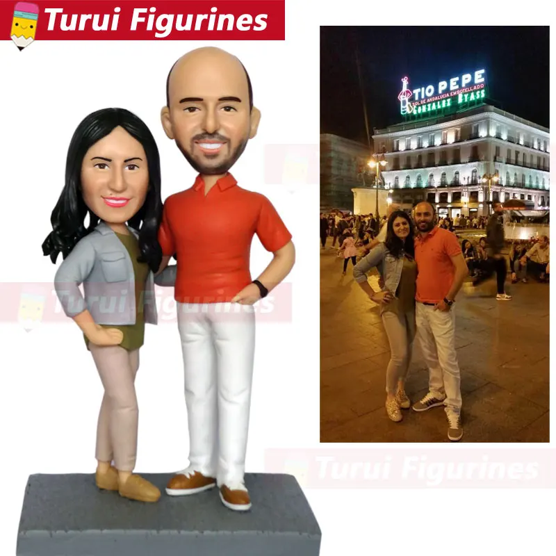 custom sculptures copy from photo head statue statuette from pictures husband and wife figurine from photos personalized design custom sculptures copy from photo head statue statuette from pictures husband and wife figurine from photos personalized design