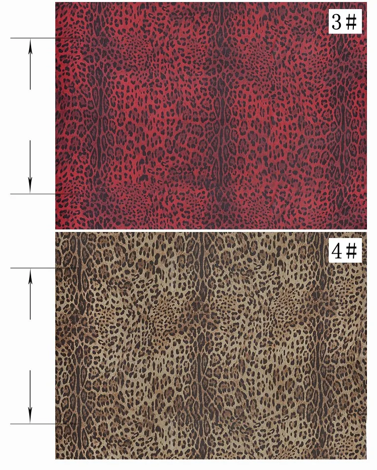 1 метр шифоновая ткань с принтом для шитья чистого шелка тутового шелкопряда Ширина 51 дюймов ткань с леопардовым принтом DIY 1825