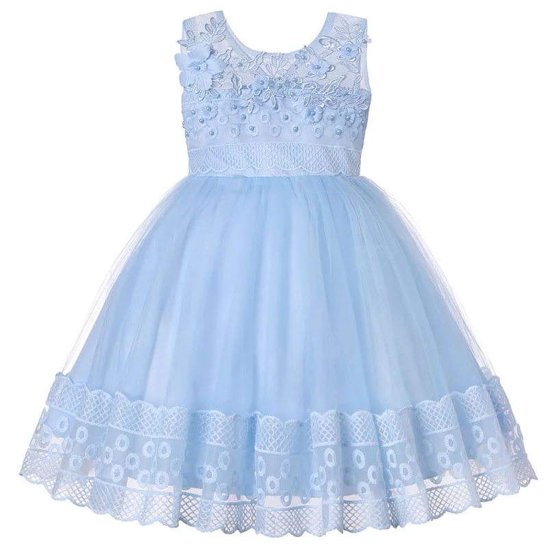 Girls Dress Formal Princess Kids Dress for Girl Elegant Birthday Party