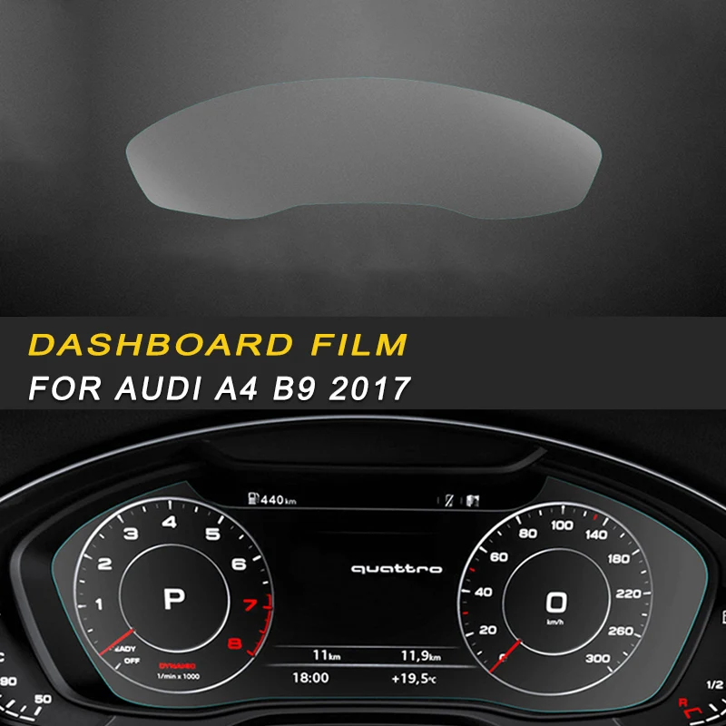 

Film sticker cover For Audi A4 B9 2017 2018 of Car dashboard