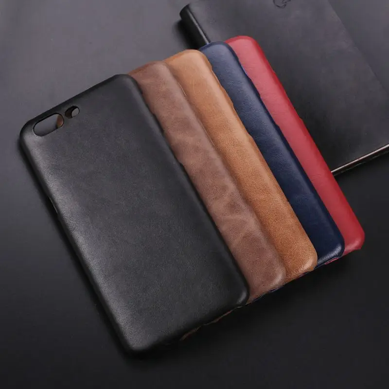 

Genuine Leather Case For One Plus 5 Frosted Back Cover Luxury Protective Coques For OnePlus 5 Case Fundas
