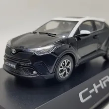 1:43 литой автомобиль для Toyota C-HR черный Внедорожник сплав модель автомобиля подарки CHR C HR