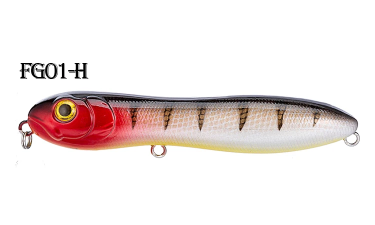 Большой шум Snakehead Peche Iscas искусственная Pesca Topwater рыболовная приманка 100 мм 15 г плавающая "Z" прогулочная приманка карандаш жесткая приманка бас