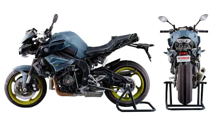 MT-10 тончайший мотоциклетные 3D Бумажная модель сделай сам
