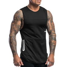 Спортивные залы тренировка рубашка без рукавов майка Мужская одежда для фитнеса или бодибилдинга мужской спортивный жилет Мышцы мужские майки