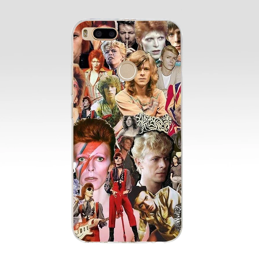 Мягкий силиконовый чехол из ТПУ для xiaomi redmi 4A 4X note 4 4x mi A1 A2 lite 217SD David Bowie|Бамперы| |