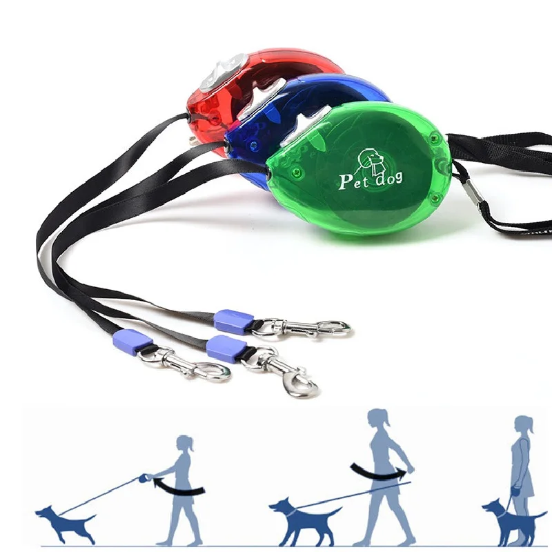 

Pet Dog Leash Walking Running Automatic Retractable Easy Gripping Pulling Dog Lead Leash for Small Medium Pet Dogs Supplies