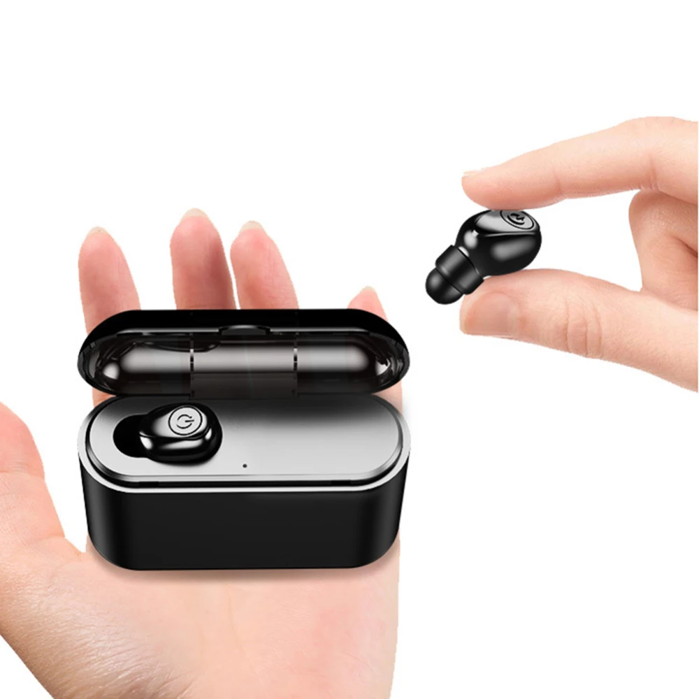Wireless Headset X8 TWS True 5D Stereo X8 Bluetooth Waterproof Mini TWS Earphones with Power Bank Headphones 2200mAh