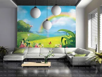 

Large Environmental Mural papel de parede moderno 3d wallpaper living room wall paper the fairy tale background homedecoration