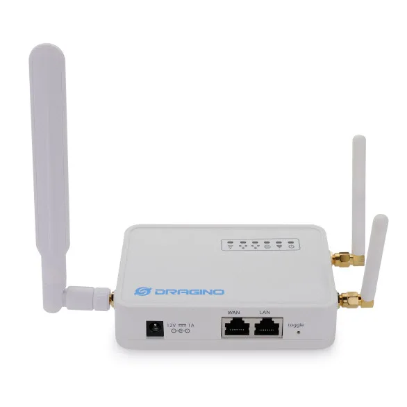 

LG02 + 4G dual channels LoRa Gateway(Long distance wireless 433/868/915Mhz)
