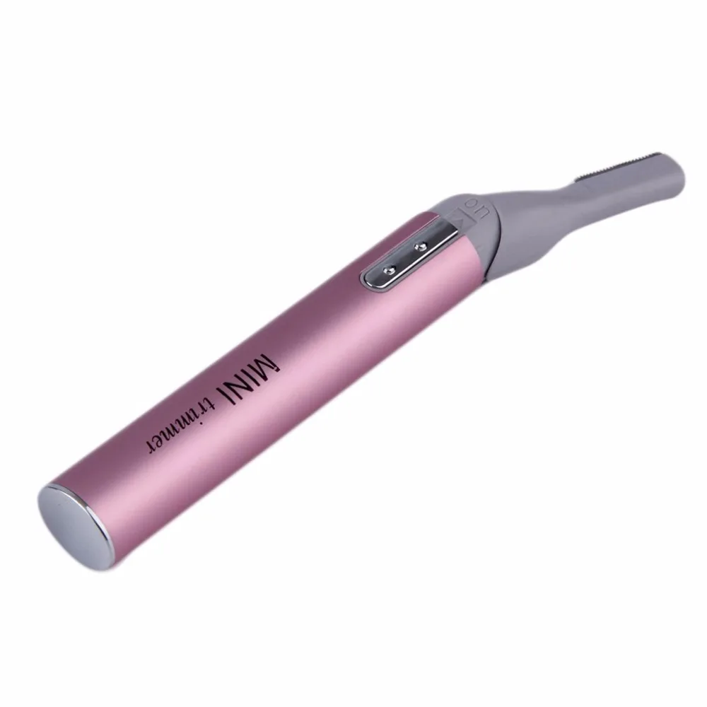 Afeitadora eléctrica multiuso para mujer, recortador de cejas y piernas, hoja de acero inoxidable, Mini afeitadora de belleza para cejas