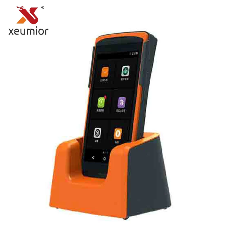 

xeumior Handheld Android O2O Mobile Ordering Terminal POS System Device With QR Barcode Scanner For Payment Bussiness Scenarios