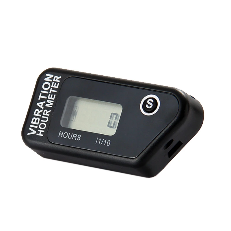 Numérique Compteur d/'heure de Vibration Sans Fil pour Moteur Moto Bateau