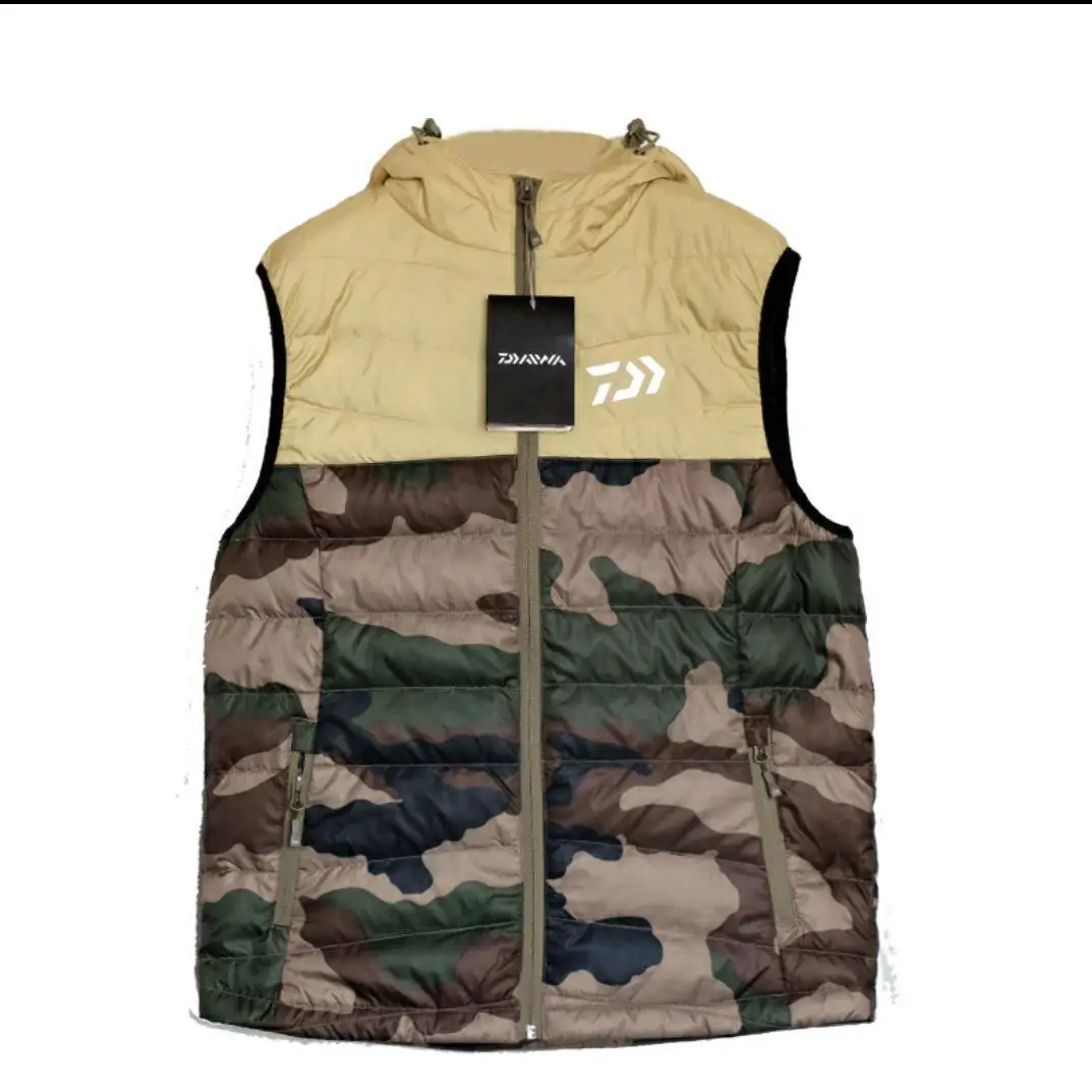 

2017 Brand Duck Down Jacket Men Winter Warm Fishing Coat Men's Ultralight Jacket Windproof Camouflage Outdoor Hunting Parka