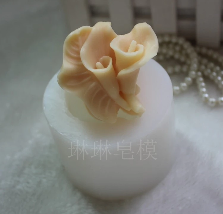 Craft Bird Square Soap Molds Silicone Handmade Polymer Clay Candle Moulds