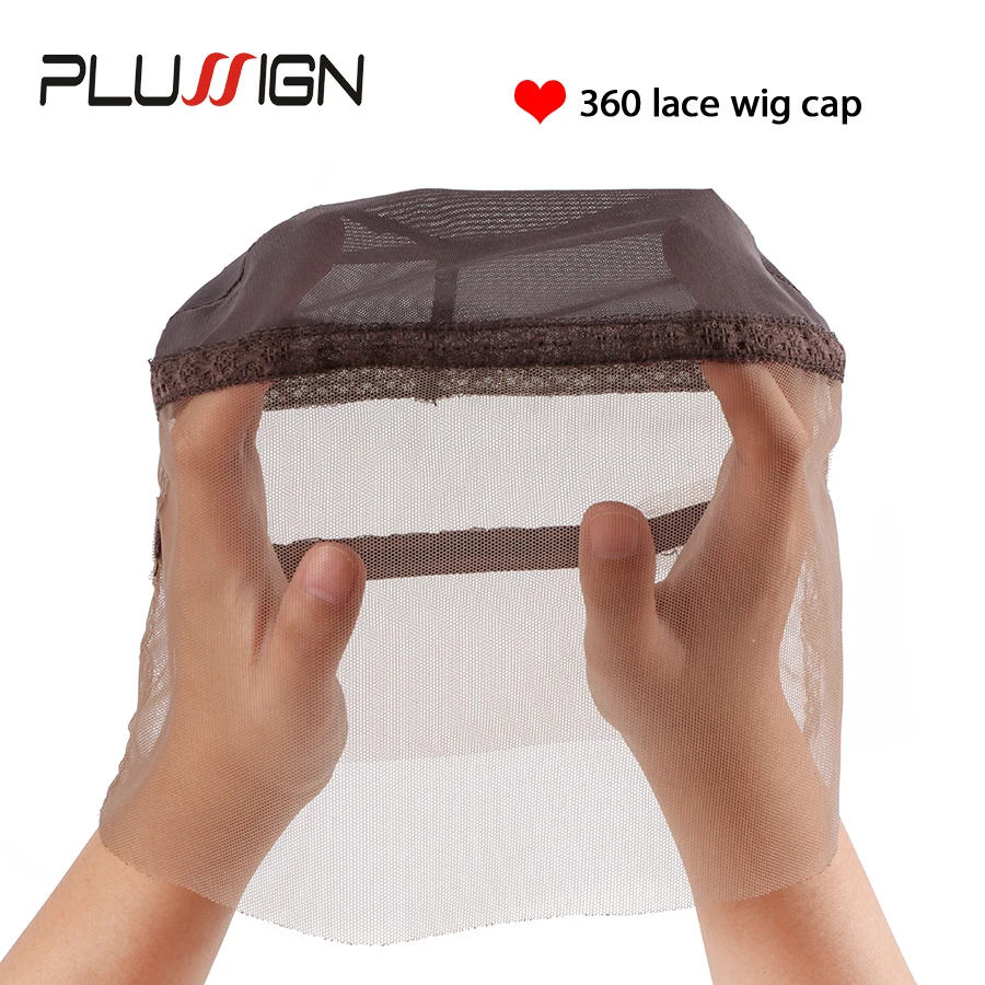 Plussign 1 шт полный парик 360 шапка дышащая Невидимая сетка для волос изготовления