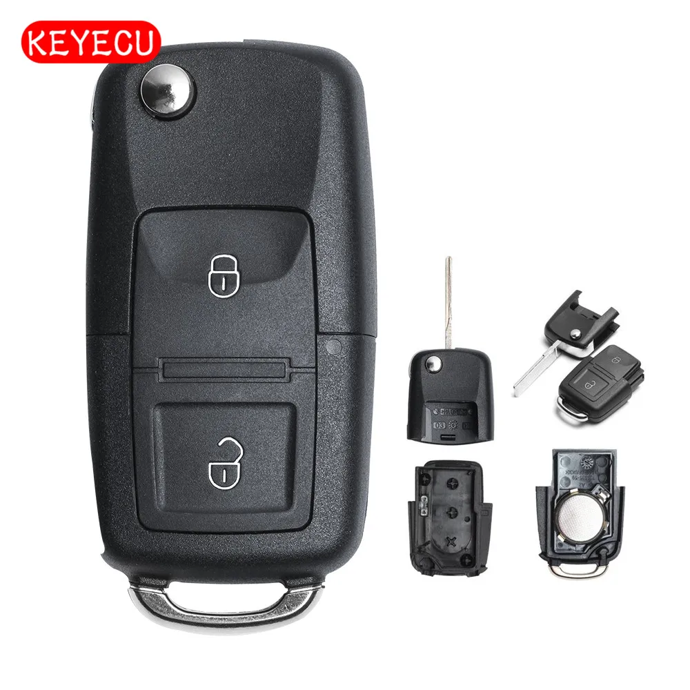 Aliexpress.com : Buy Keyecu Replacement Flip Remote Car Key Shell Case
