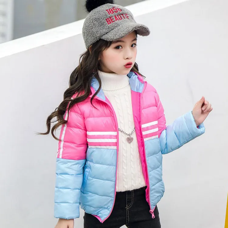 

Winter Duck Down Jacket for Girls New Brand Hooded Kids Winter WindProof Coat Children Warm Down Coat Outwear