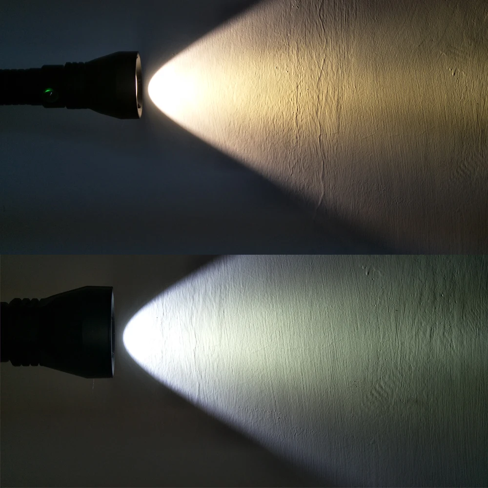 XHP70.2 светодиодный светильник-вспышка для дайвинга Подводный фонарь XHP70 Linterna водонепроницаемая лампа белый желтый светильник 26650 аккумулятор+ зарядное устройство