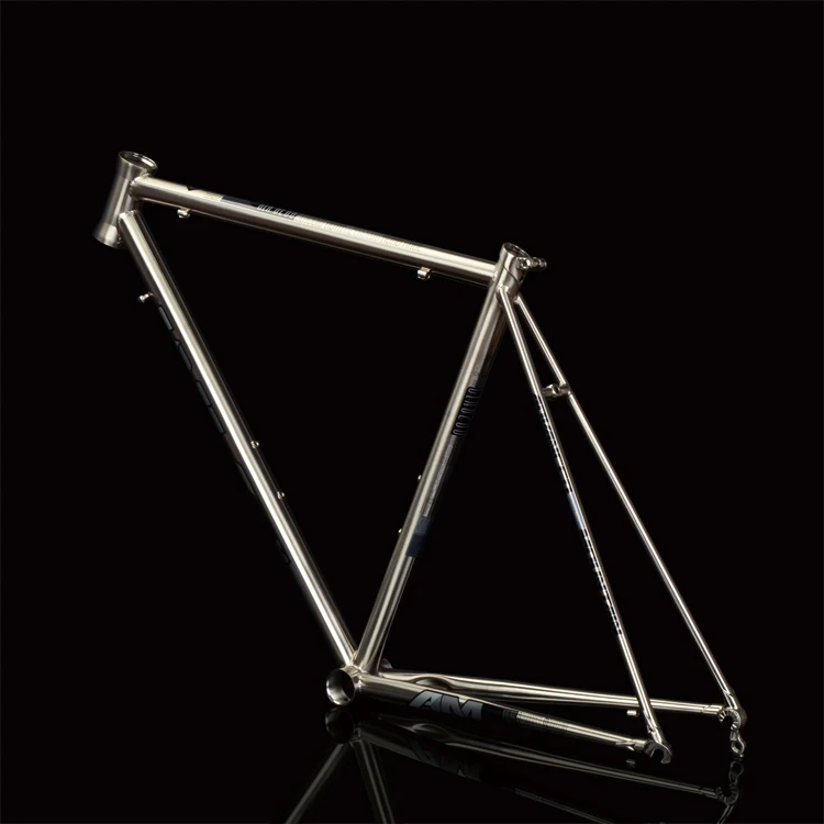 Discount REBORN AM CLR6200 Reynolds 520 Steel Road Frome Carbonfiber Front Retro Road Frame 1650g 45cm 47cm 49cm 51cm 53cm 10