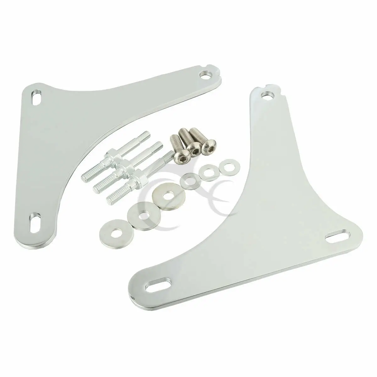 

Motorcycle Low Mount Kit Multi-Purpose Rider Passenger Backrest For Harley FLSTSC FLSTN Softail Heritage Springer 05-07