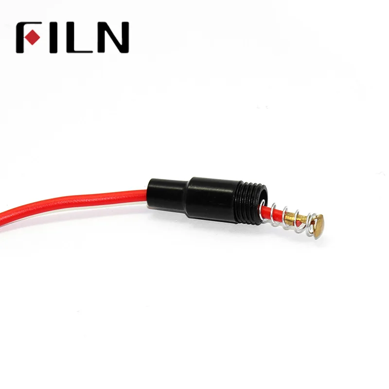 10pcs 520mm Glass fuse holder Screw Type 5X20mm with 22 AWG Wire Cable 250V Glass fuse tube fuse casing (3)
