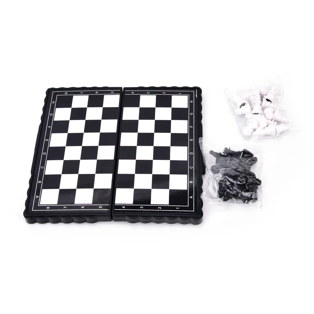 1 шт. античный пластиковый Международный шахматный набор мини портативный магнитная складная доска классический кемпинг игра подарок игрушка для ребенка