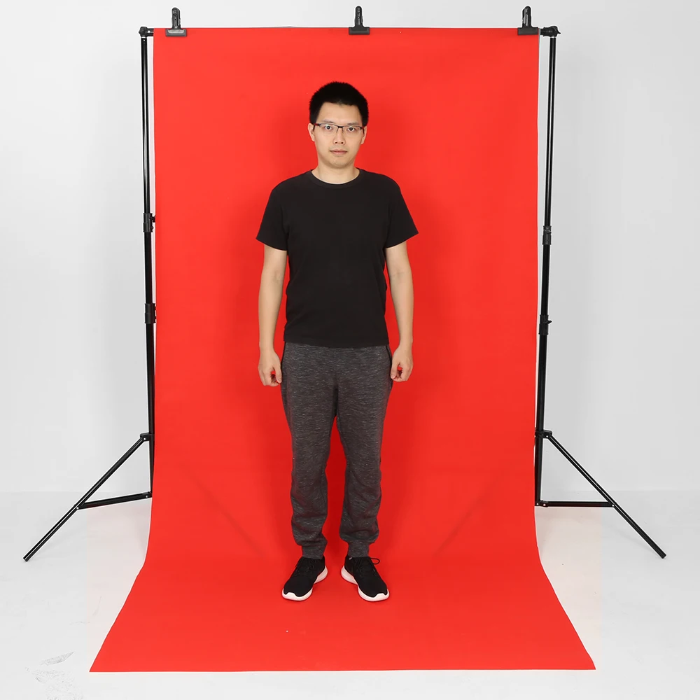 Красный нетканый тканевый фон для фотосъемки 2x3 м 3x3 3x4 3x5 3x6 м|background cloth|photography
