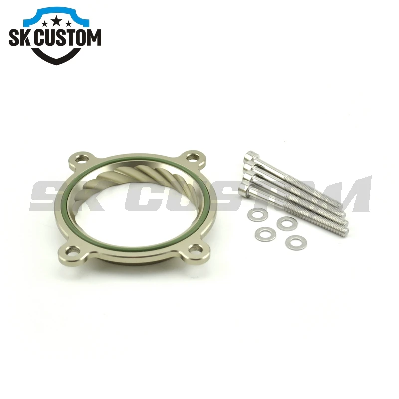 Beatrush Throttle Body Intake Manifold Billet Aluminum High Flow Spacer