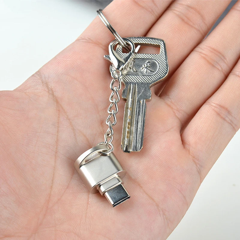 Интерфейс Powstro Mini Type C 3 1 с поддержкой карт Micro SD TF OTG USB адаптер для ноутбука